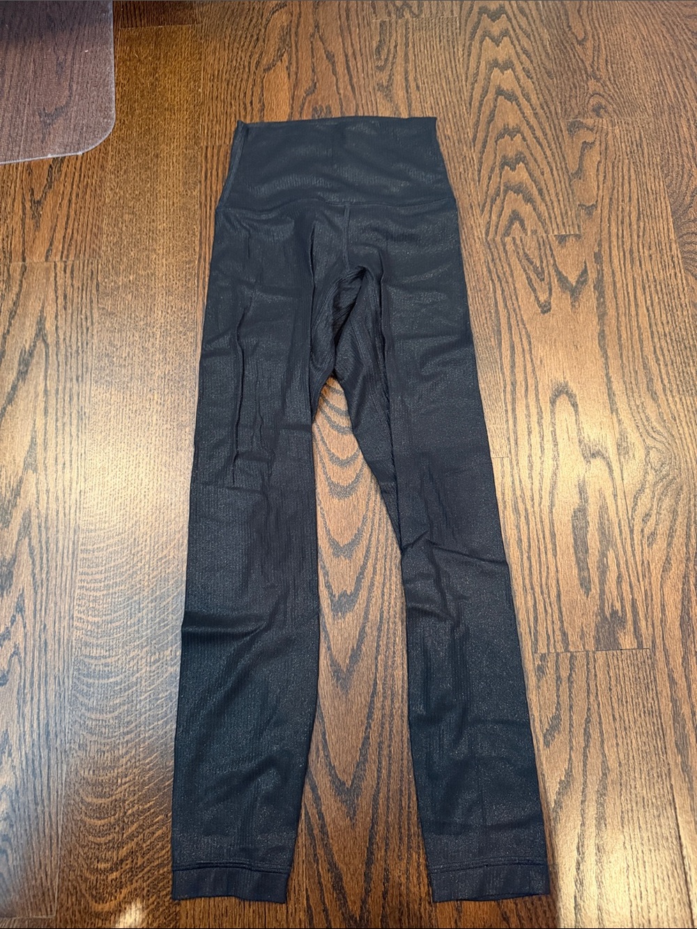 Lululemon Align High Rise Shiny Black Legging 25”